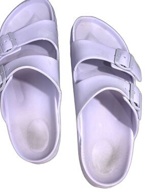 Birkenstock Arizona Essentials EVA Sz Purple Fog Beach Sz 40 W-8